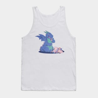 Dragon Eating Unicorn Tank Top